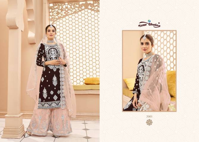 Your Choice Arzoo Heavy Festive Wear Georgette Designer Salwar Kameez Collection